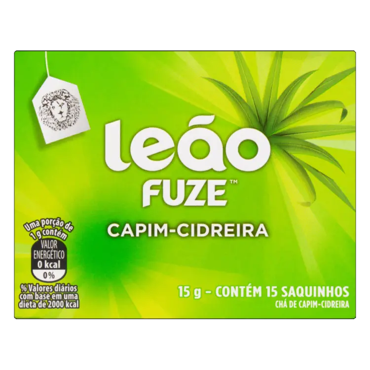 CHÁ LEÃO FUZE CAPIM-CIDREIRA 15 SACHES