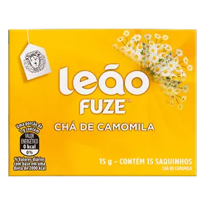 CHÁ LEÃO FUZE CAMOMILA 15 SACHES