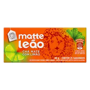 CHÁ LEÃO MATTE LIMÃO 40 G