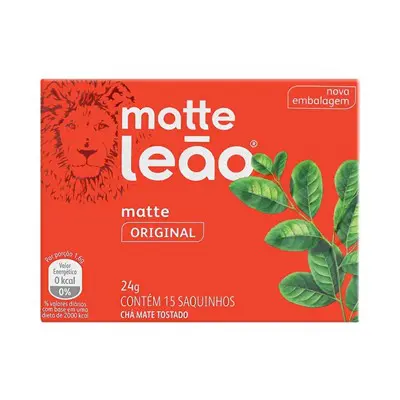 CHÁ MATTE LEÃO NATURAL 24G