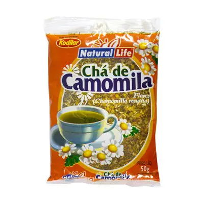 CHÁ NATURAL LIFE CAMOMILA 50 GR