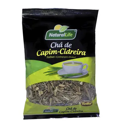 CHÁ NATURAL LIFE CAPIMENTA CIDREIRA 50 GR