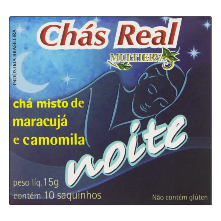 CHÁ REAL MULTIERVAS SUAVE NOITE 10 SACHES