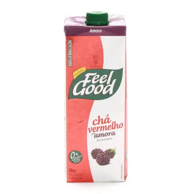 CHÁ FEEL GOOD VERMELHO COM AMORA 1L