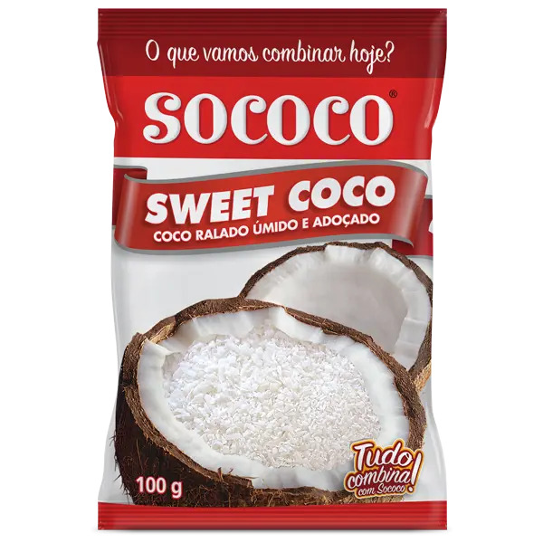 COCO RALADO SOCOCO SWEET COCO 100 G