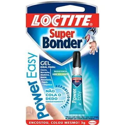 COLA SUPER BONDER POWER EASY GEL 3 GR