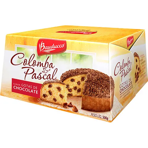 COLOMBA BAUDUCCO GOTAS CHOCOLATE 500 GRAMAS