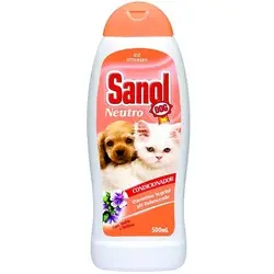 CONDICIONADOR PARA CÃES E GATOS SANOL DOG NEUTRO 500ML