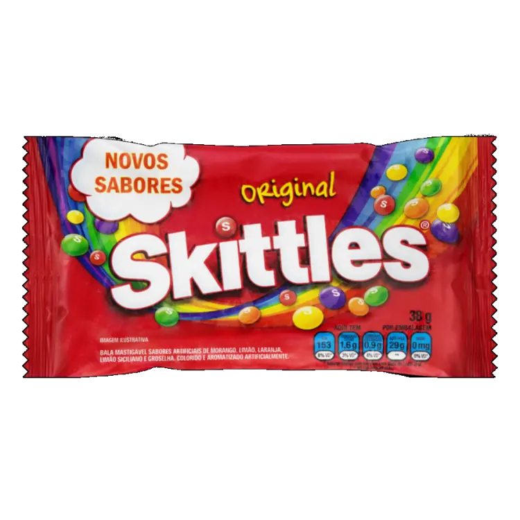 CONFEITOS SKITTLES ORIGINAL 38G