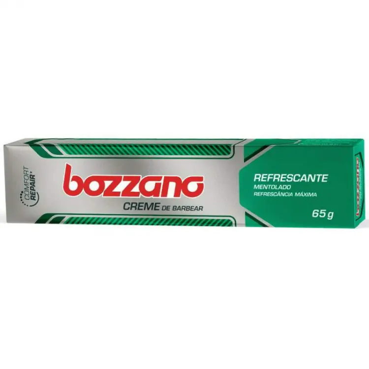CREME DE BARBEAR BOZZANO REFRESCANTE MENTOLADO 65G