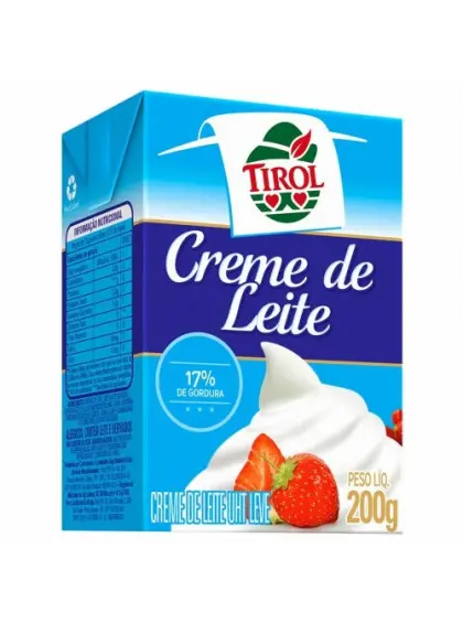 CREME DE LEITE TIROL 200G