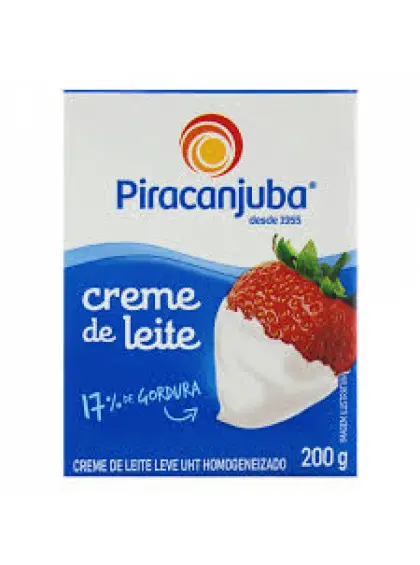 CREME DE LEITE PIRACANJUBA 200 G