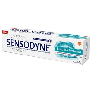 CREME DENTAL SENSODYNE LIMPEZA PROFUNDA 90 G