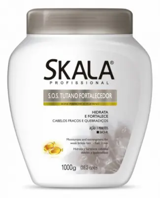 CREME PARA CABELO SKALA S.O.S TUTANO FORTALECEDOR 1 KG