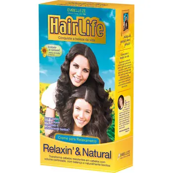 CREME RELAXANTE HAIR LIFE RELAXIN & NATURAL 160G