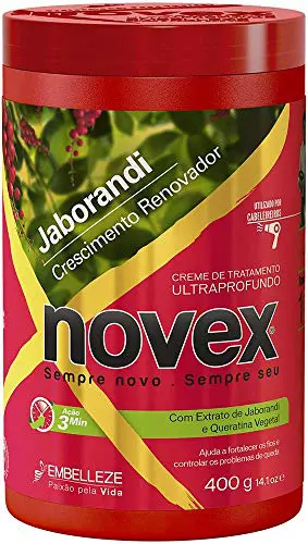 CREME DE TRATAMENTO NOVEX JABORANDI 400G