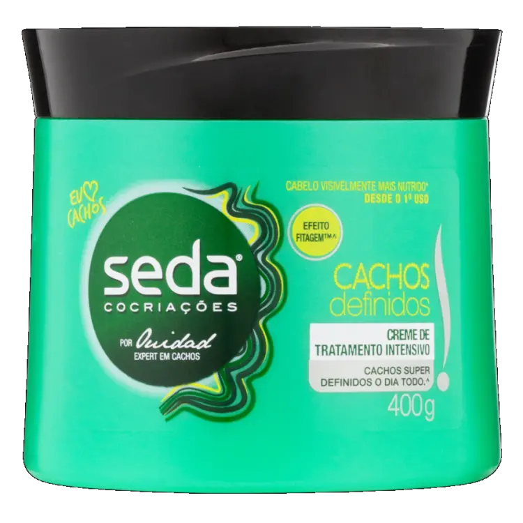 CREME DE TRATAMENTO SEDA CACHOS DEFINIDOS 400G