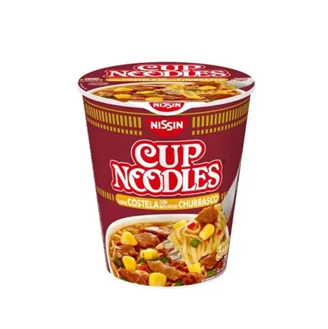 MACARRÃO CUP NOODLES COSTELA COM CHURRASCO 70G