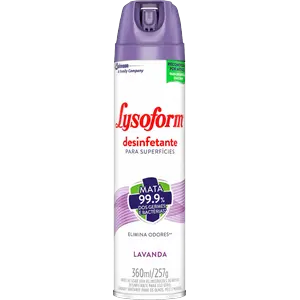 DESINFETANTE AEROSOL LYSOFORM LAVANDA 360ML