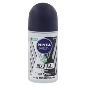 DESODORANTE NIVEA ROLL-ON MEN BLACK AND WHITE FRESH 50ML