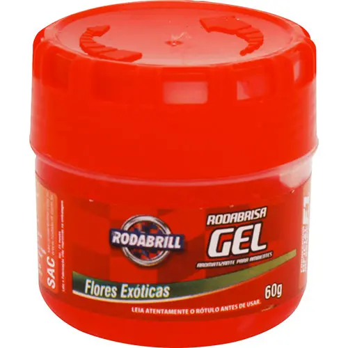 DESODORANTE PARA AUTO RODABRISA GEL FLORES EXÓTICAS 60G