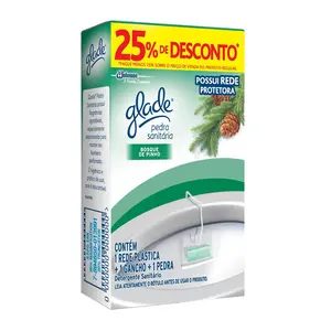 PEDRA SANITÁRIA PINHO GLADE 25% DE DESCONTO 25 GRAMAS