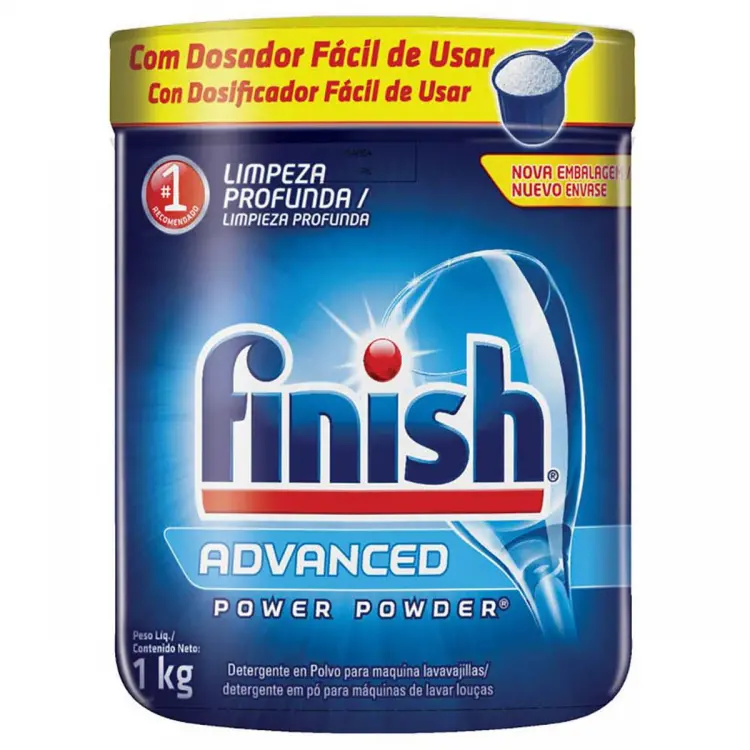 DETERGENTE EM PÓ FINISH BLACK STAR 1 KG