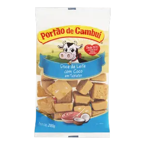 DOCE DE LEITE COM COCO PORTÃO DE CAMBUÍ 200G