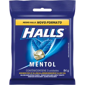 DROP´S HALLS BAG MENTOL 84 GRAMAS