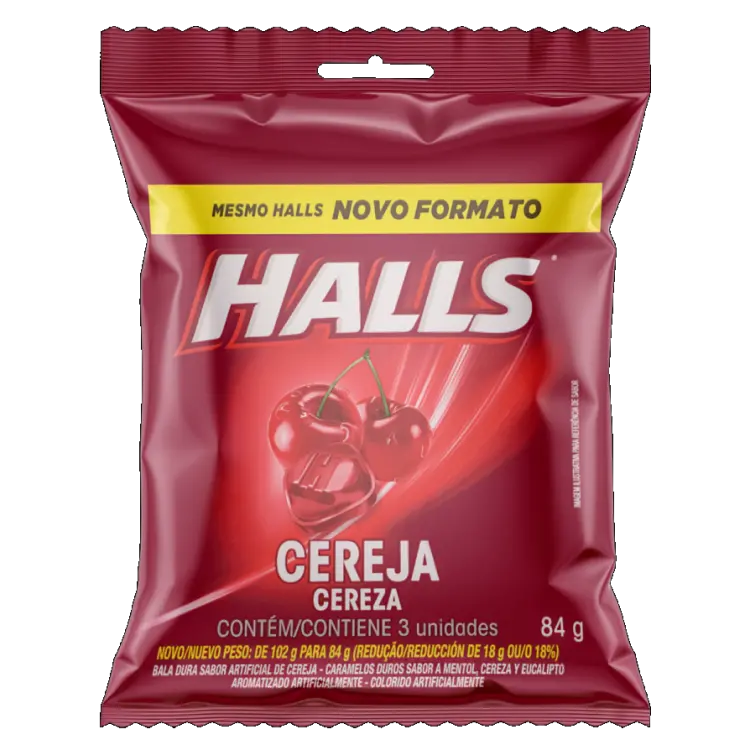 DROPS HALLS CEREJA 84G