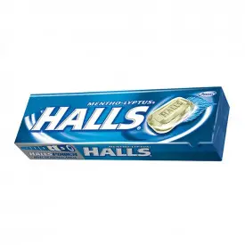 DROPS HALLS MENTHOL 28G