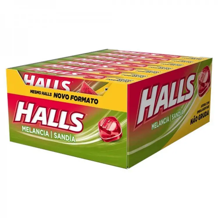 DROPS HALLS MELANCIA 21 UNIDADES