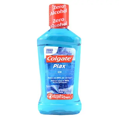 ENXAGUANTE BUCAL COLGATE PLAX ICE 60ML