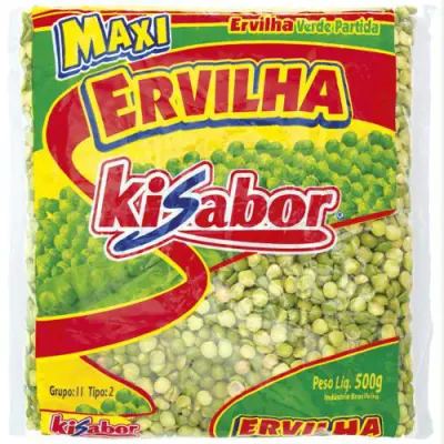 ERVILHA VERDE KISABOR PARTIDA 500G