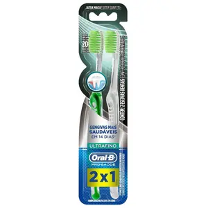 ESCOVA ORAL B ULTRA FINA LEVE 2 UNIDADES PAGUE 1 UNIDADE