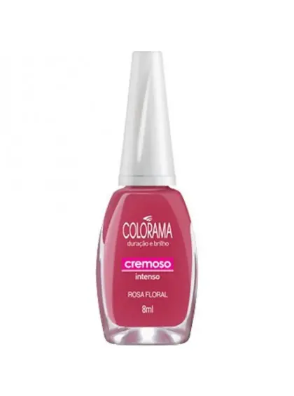 ESMALTE COLORAMA ROSA FLORAL