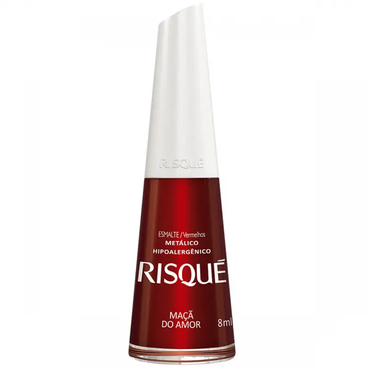 ESMALTE RISQUÊ METÁLICO MAÇÃ DO AMOR