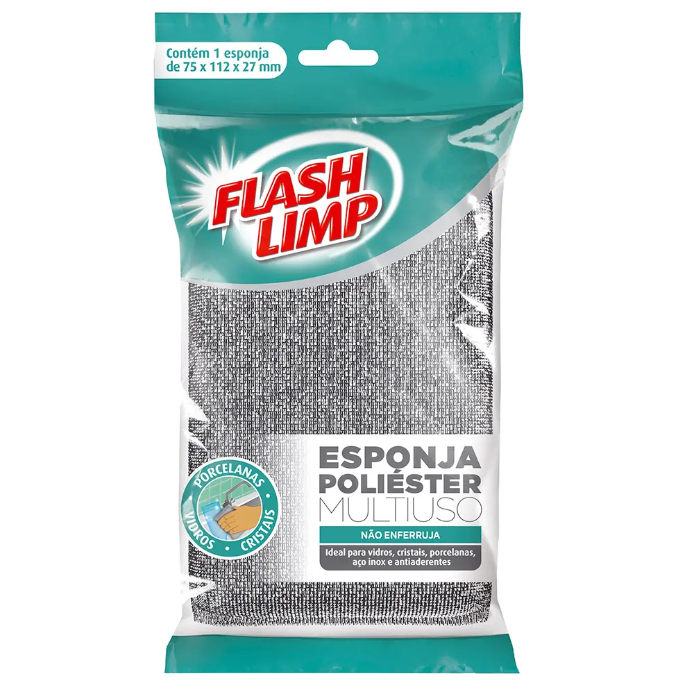 ESPONJA FLASH LIMPADOR SOFT SPONGE COM 001