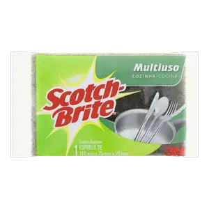 ESPONJA SCOTCH BRITE MULTI USO COM 1 UN