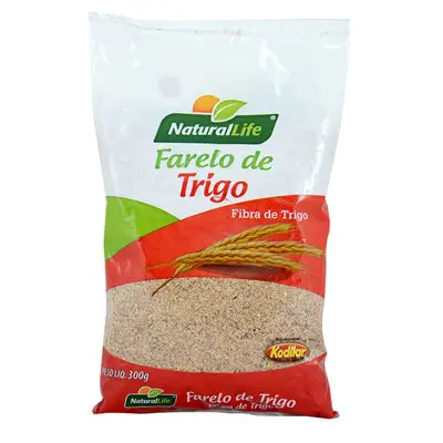 FARELO DE TRIGO NATURAL LIFE 300G