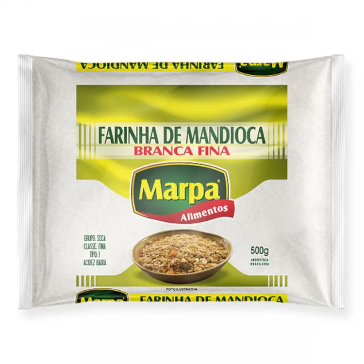 FARINHA DE MANDIOCA MARPA BRANCA FINA 500 G