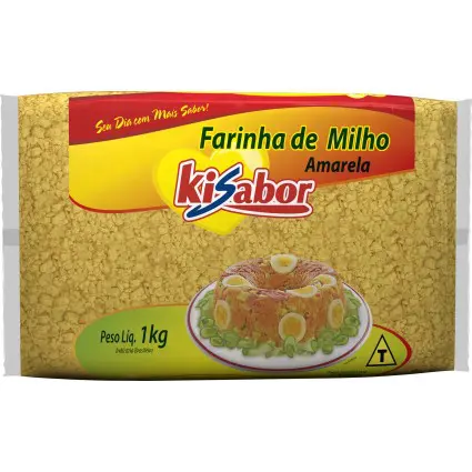 FARINHA DE MILHO AMARELA KISABOR 1 KG