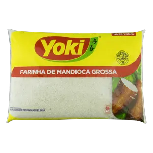 FARINHA MANDIOCA YOKI CRUA GROSSA 1 KG