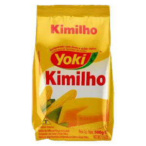 FARINHA DE MILHO YOKI KIMILHO SEM SAL 500 G