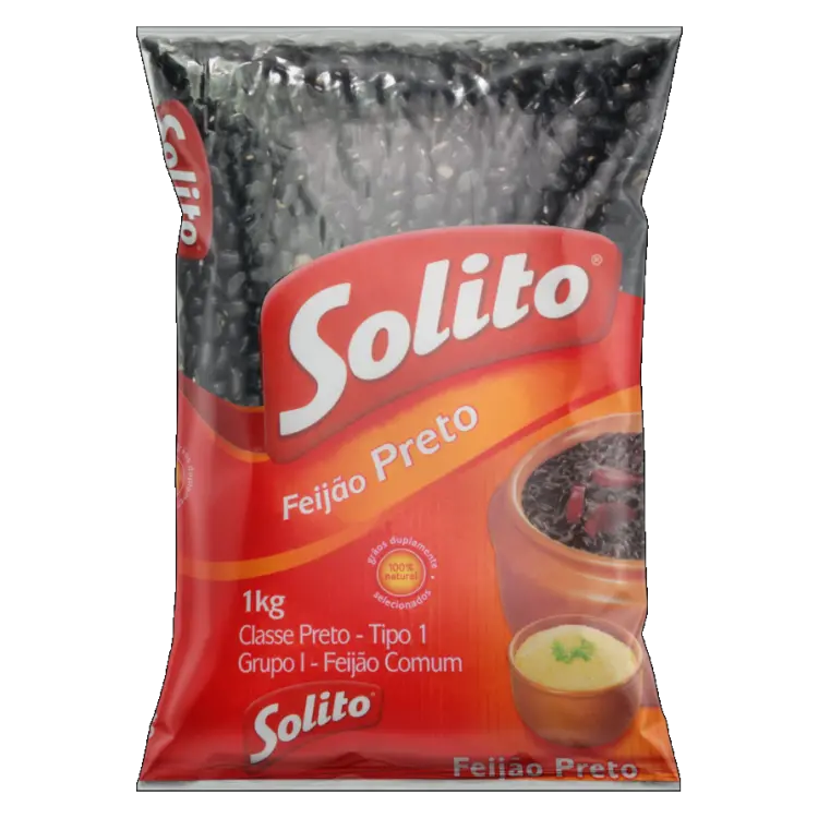 FEIJÃO PRETO SOLITO 1KG