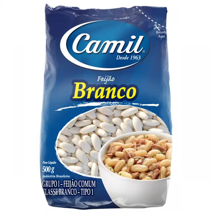 FEIJÃO BRANCO CAMIL 500 G