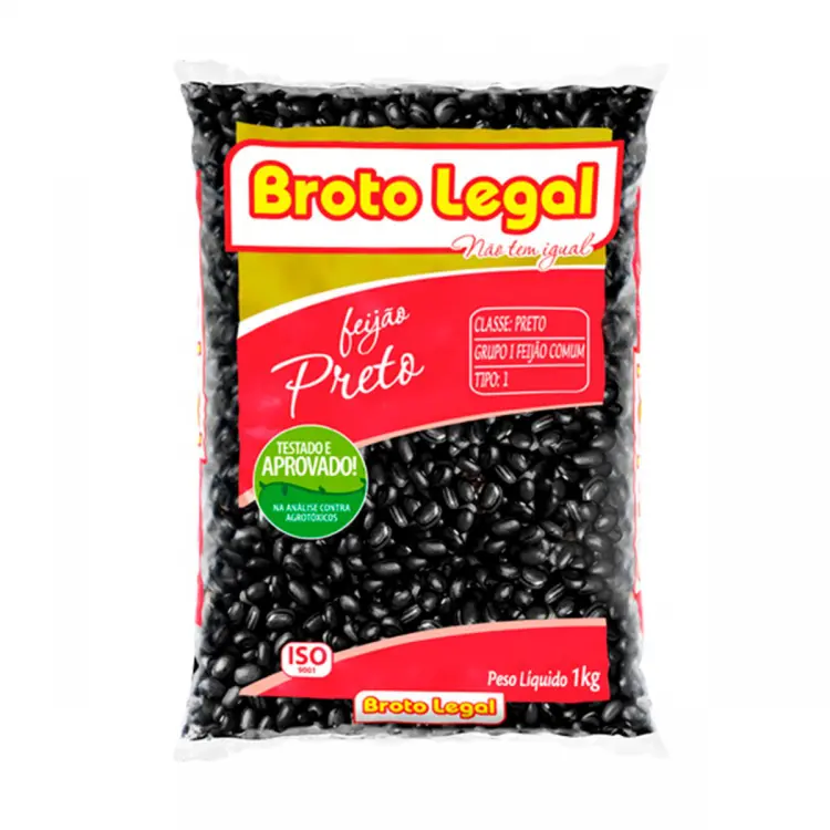 FEIJÃO PRETO BROTO LEGAL 1 KG