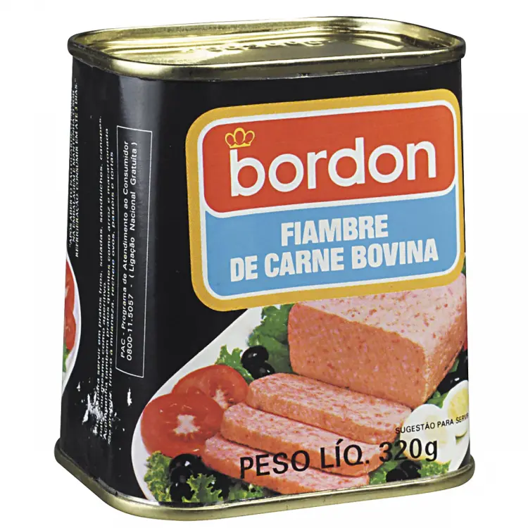 FIAMBRE BORDON BOVINA 320 G