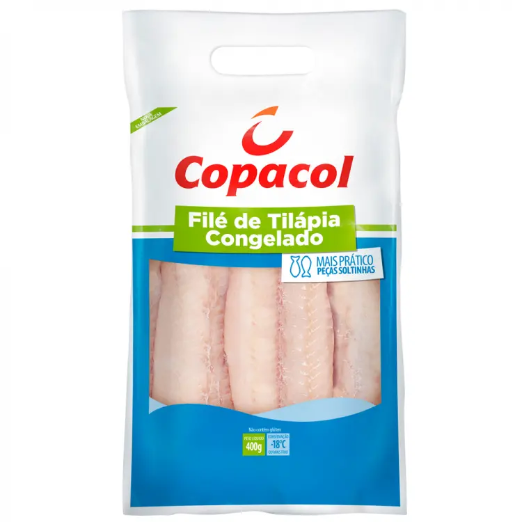 FILÉ DE TILÁPIA COPACOL CONGELADA 400G