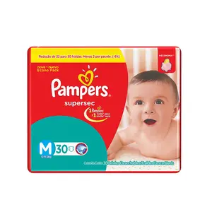 FRALDA DESCARTÁVEL PAMPERS SUPERSEC M 30 UNIDADES